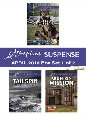 cover image of Harlequin Love Inspired Suspense April 2016, Box Set 1 of 2
